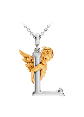 Купить Колье CarreraYCarrera My Angel Белое/желтое золото – премиальные ZhannaKanGroup