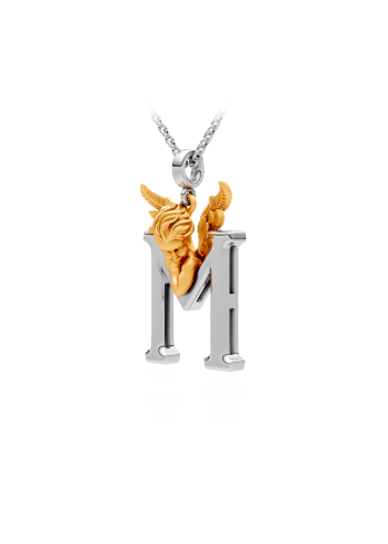 Купить Колье CarreraYCarrera My Angel Белое/желтое золото – премиальные ZhannaKanGroup