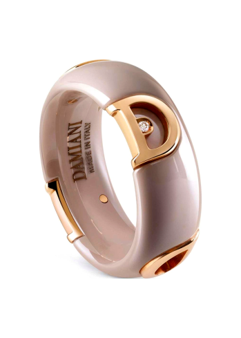Купить Кольцо Damiani D.Icon Розовое золото – премиальные кольца ZhannaKanGroup