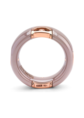 Купить Кольцо Damiani D.Icon Розовое золото – премиальные кольца ZhannaKanGroup
