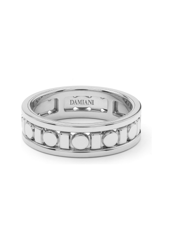 Купить Кольцо Damiani Belle Epoque Reel Белое золото – премиальные кольца ZhannaKanGroup