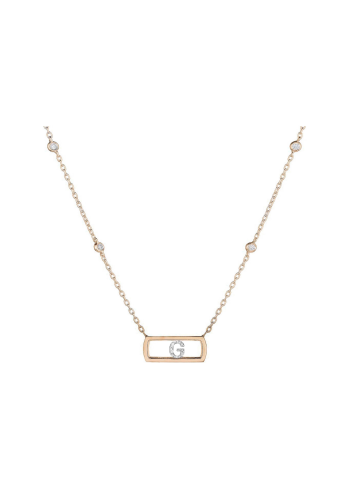 Купить Колье RF Iconic motion Белое золото – премиальные ZhannaKanGroup