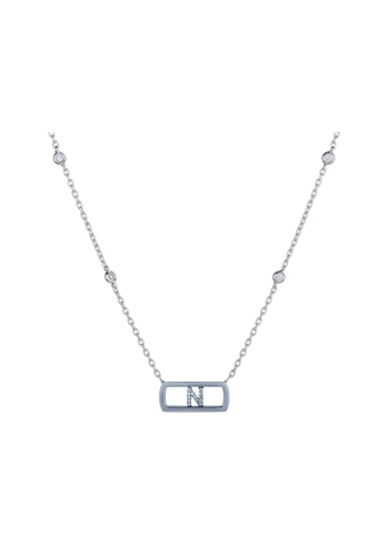 Купить Колье RF Iconic motion Белое золото – премиальные ZhannaKanGroup