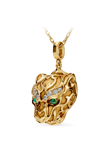 Купить Колье CarreraYCarrera Zodaria Желтое золото – премиальные ZhannaKanGroup