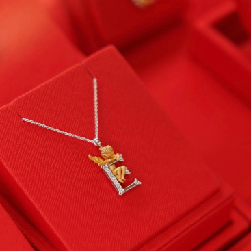 Купить Колье CarreraYCarrera My Angel Белое/желтое золото – премиальные ZhannaKanGroup