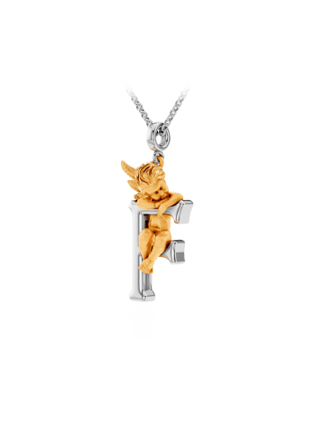 Купить Колье CarreraYCarrera My Angel Белое/желтое золото – премиальные ZhannaKanGroup