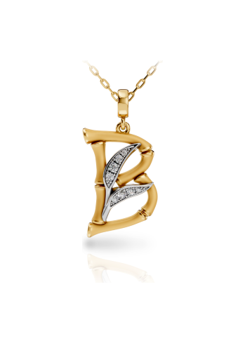 Купить Колье CarreraYCarrera Bambu Белое/желтое золото – премиальные ZhannaKanGroup