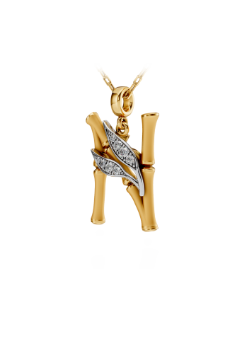Купить Колье CarreraYCarrera Bambu Белое/желтое золото – премиальные ZhannaKanGroup