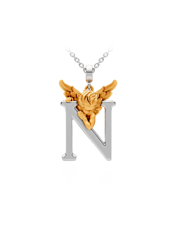 Купить Колье CarreraYCarrera My Angel Белое/желтое золото – премиальные ZhannaKanGroup