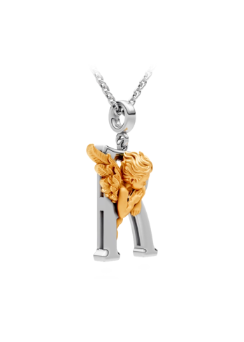 Buy Necklace CarreraYCarrera My Angel White/Yellow Gold – premium necklaces by ZhannaKanGroup