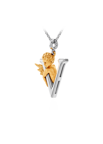 Купить Колье CarreraYCarrera My Angel Белое/желтое золото – премиальные ZhannaKanGroup