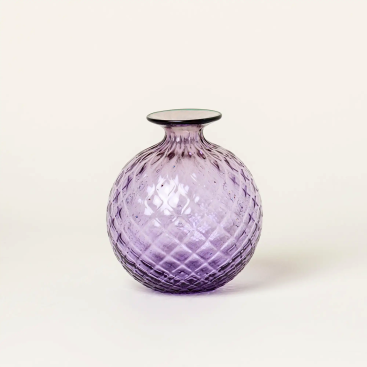 Buy Vase Venini Monofiore Balloton Murano Glass Purple, Red 18x20.5, 21x24, 23x31, 9.5x21 – premium by ZhannaKanGroup