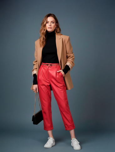 Купить Брюки Zardozi Leather Полиэстер 100% – премиальные ZhannaKanGroup