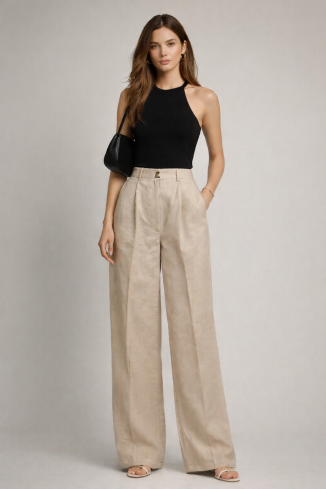 Купить Брюки Zardozi Linen – премиальные ZhannaKanGroup