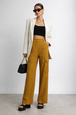 Buy Trousers Zardozi Autumn 2023 – premium by ZhannaKanGroup