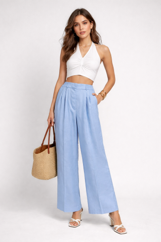 Купить Брюки Zardozi Linen Лен – премиальные ZhannaKanGroup