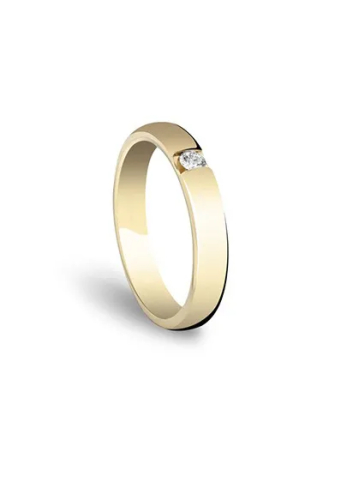 Купить Кольцо обручальное Damiani Le Fedi Damiani Желтое золото – премиальные кольца ZhannaKanGroup