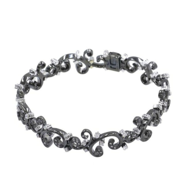Браслет Damiani Valencienne Черное золото