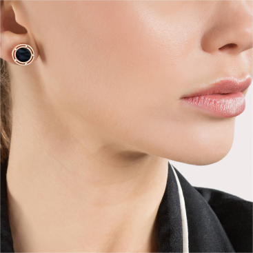 Купить Серьги Damiani D.Side Розовое золото – премиальные ZhannaKanGroup