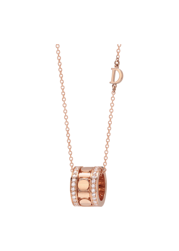 Алқа Damiani Belle Epoque Reel Қызғылт алтын сатып алыңыз – ZhannaKanGroup премиум алқалар