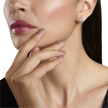 Купить Серьги Damiani Belle Epoque Reel Белое золото – премиальные ZhannaKanGroup