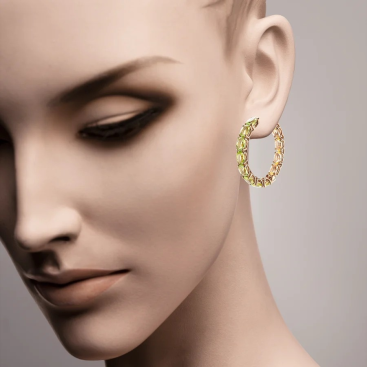 Купить Серьги Casato Bto Розовое золото – премиальные ZhannaKanGroup