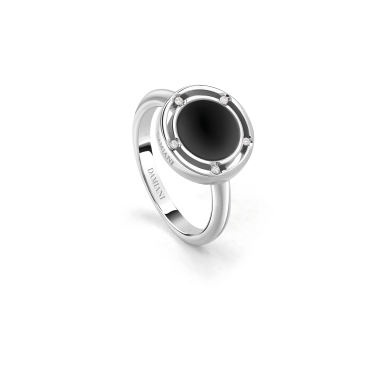 Купить Кольцо Damiani D.Side Белое золото – премиальные кольца ZhannaKanGroup
