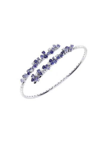 Купить Браслет Damiani Mimosa Flexi Белое золото – премиальные браслеты ZhannaKanGroup