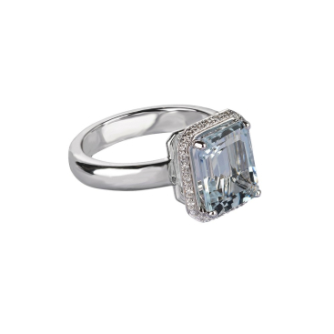 Купить Кольцо Damiani Minou Белое золото – премиальные кольца ZhannaKanGroup