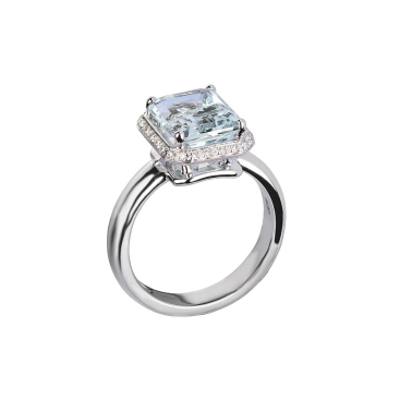 Купить Кольцо Damiani Minou Белое золото – премиальные кольца ZhannaKanGroup