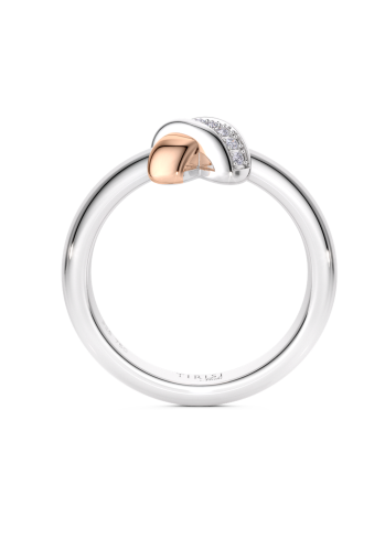 Купить Кольцо Tirisi Kisses Серебро – премиальные кольца ZhannaKanGroup