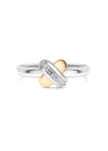 Buy Ring Tirisi Kisses Silver – premium rings by ZhannaKanGroup