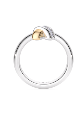 Buy Ring Tirisi Kisses Silver – premium rings by ZhannaKanGroup