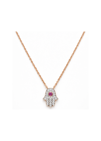 Купить Колье Aspire Constella nova Розовое золото – премиальные ZhannaKanGroup