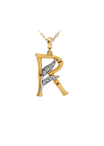 Buy Necklace CarreraYCarrera Bamboo White/Yellow Gold, Yellow – premium necklaces by ZhannaKanGroup