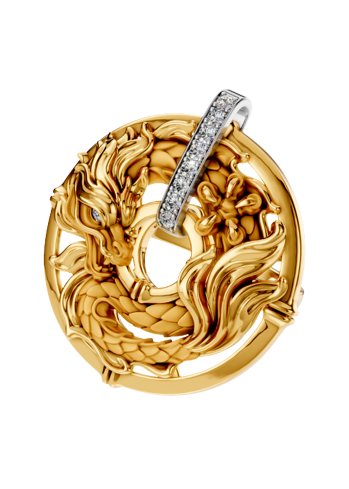 Купить Кольцо CarreraYCarrera Shanghai Желтое золото – премиальные кольца ZhannaKanGroup