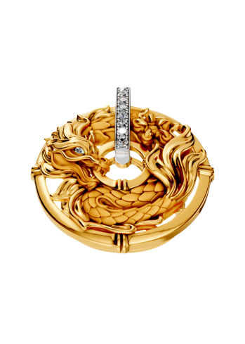 Buy Ring CarreraYCarrera Shangnai Yellow Gold, White – premium rings by ZhannaKanGroup