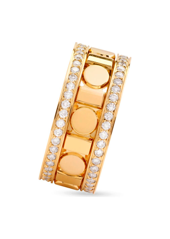 Buy Ring Damiani Belle Epoque Reel White Gold, Yellow – premium rings by ZhannaKanGroup