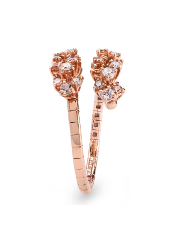 Сақина Damiani Mimosa Flexi Қызғылт алтын сатып алыңыз – ZhannaKanGroup премиум сақиналар