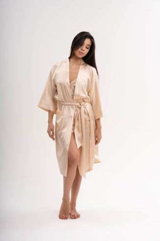 Купить Халат C.ALLA La Dolce Vita – премиальные нижнее белье, домашняя одежда ZhannaKanGroup