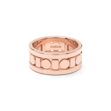 Купить Кольцо Damiani Belle Epoque Reel Розовое золото – премиальные кольца ZhannaKanGroup