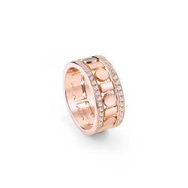 Купить Damiani Кольцо Damiani Belle Epoque Reel Розовое золото – премиальные ZhannaKanGroup