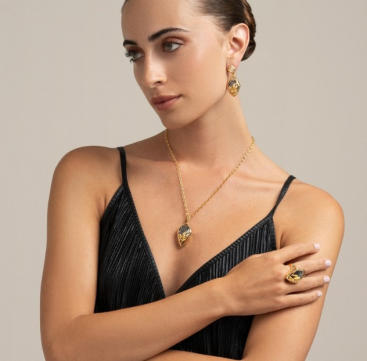 Купить Серьги CarreraYCarrera Reflejo Желтое золото – премиальные ZhannaKanGroup