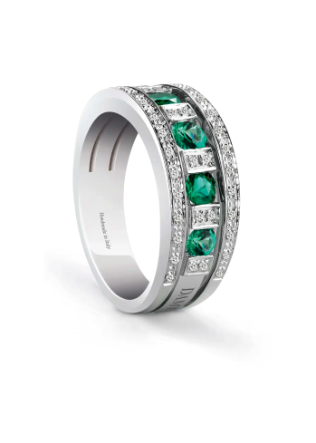 Купить Кольцо Damiani Belle Epoque Белое золото – премиальные кольца ZhannaKanGroup