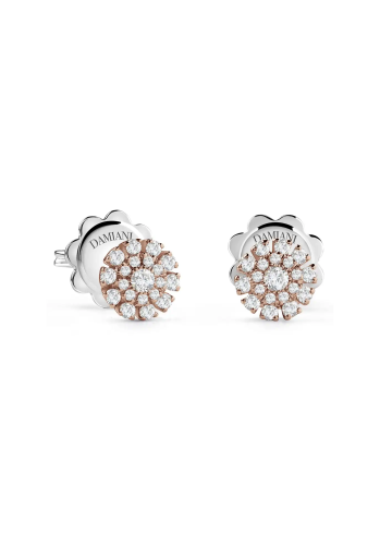 Buy Earrings Damiani Margherita White/pink gold – premium by ZhannaKanGroup