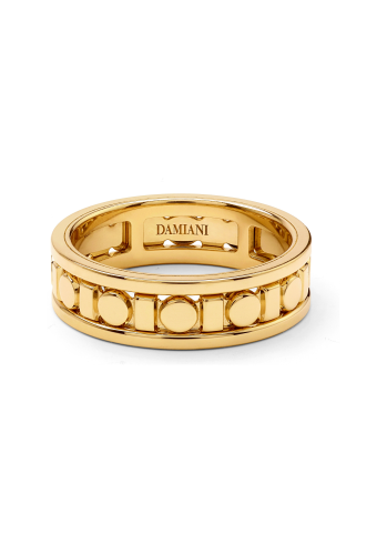Купить Кольцо Damiani Belle Epoque Reel Желтое золото – премиальные кольца ZhannaKanGroup