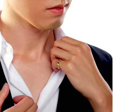 Купить Кольцо Damiani Belle Epoque Reel Желтое золото – премиальные кольца ZhannaKanGroup