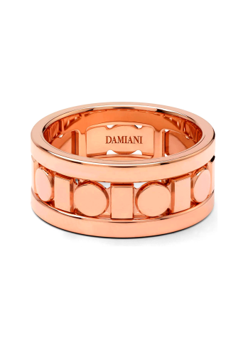 Сақина Damiani Belle Epoque Reel Қызғылт алтын сатып алыңыз – ZhannaKanGroup премиум сақиналар