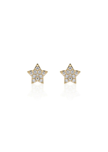 Купить Серьги Crivelli Studs crv Желтое золото – премиальные серьги ZhannaKanGroup