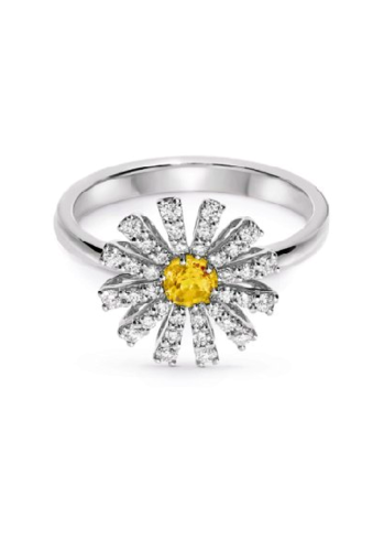 Buy Ring Damiani Margherita White Gold – premium rings by ZhannaKanGroup